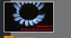 Desktop Screenshot of chaudieres42.com